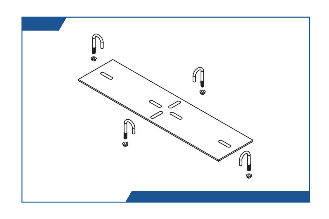 Rack Run-Way Mounting Kit