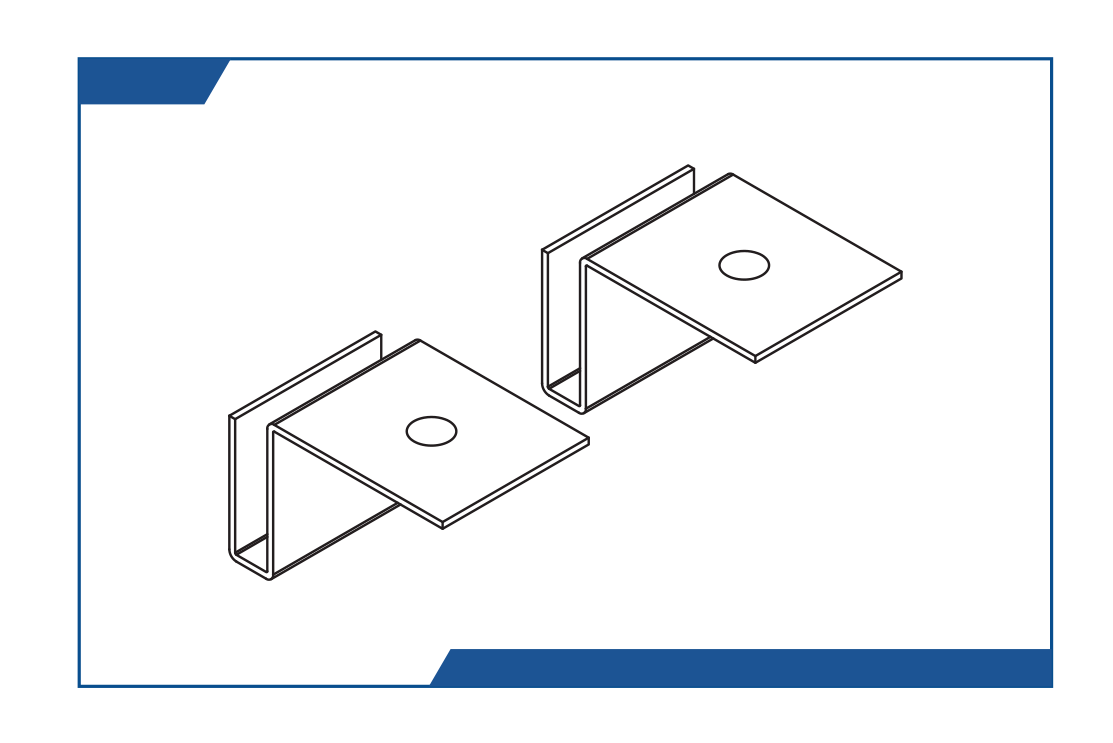 Runway Wall Mounting Clamp