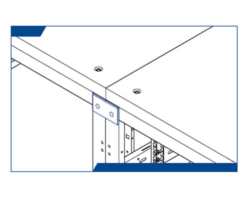 Ganging Kit & Angle Pair, Rack Stabilising Kit
